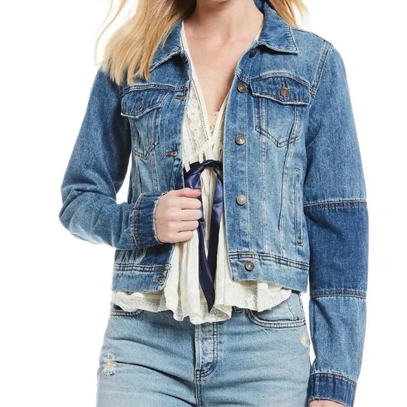 Free People Denim Jacket - Picture 2 of 8